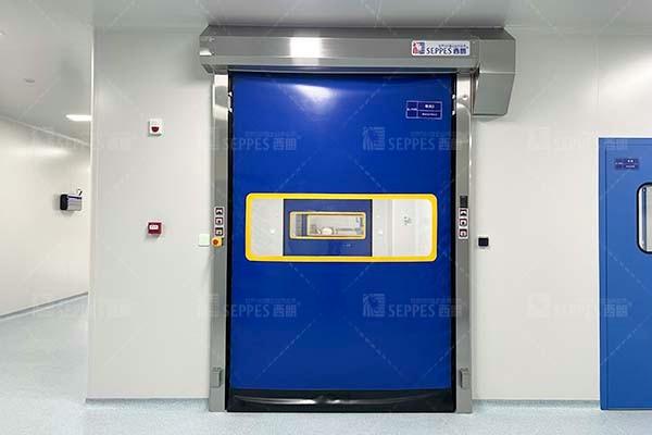 Which kind of speed door can meet the GMP standard
