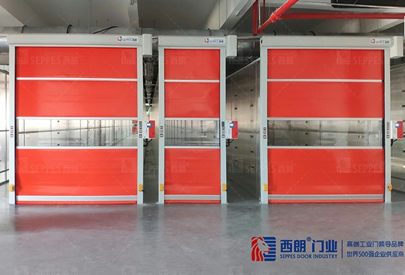 Advantages of installing high speed door in dust-free clean rooms