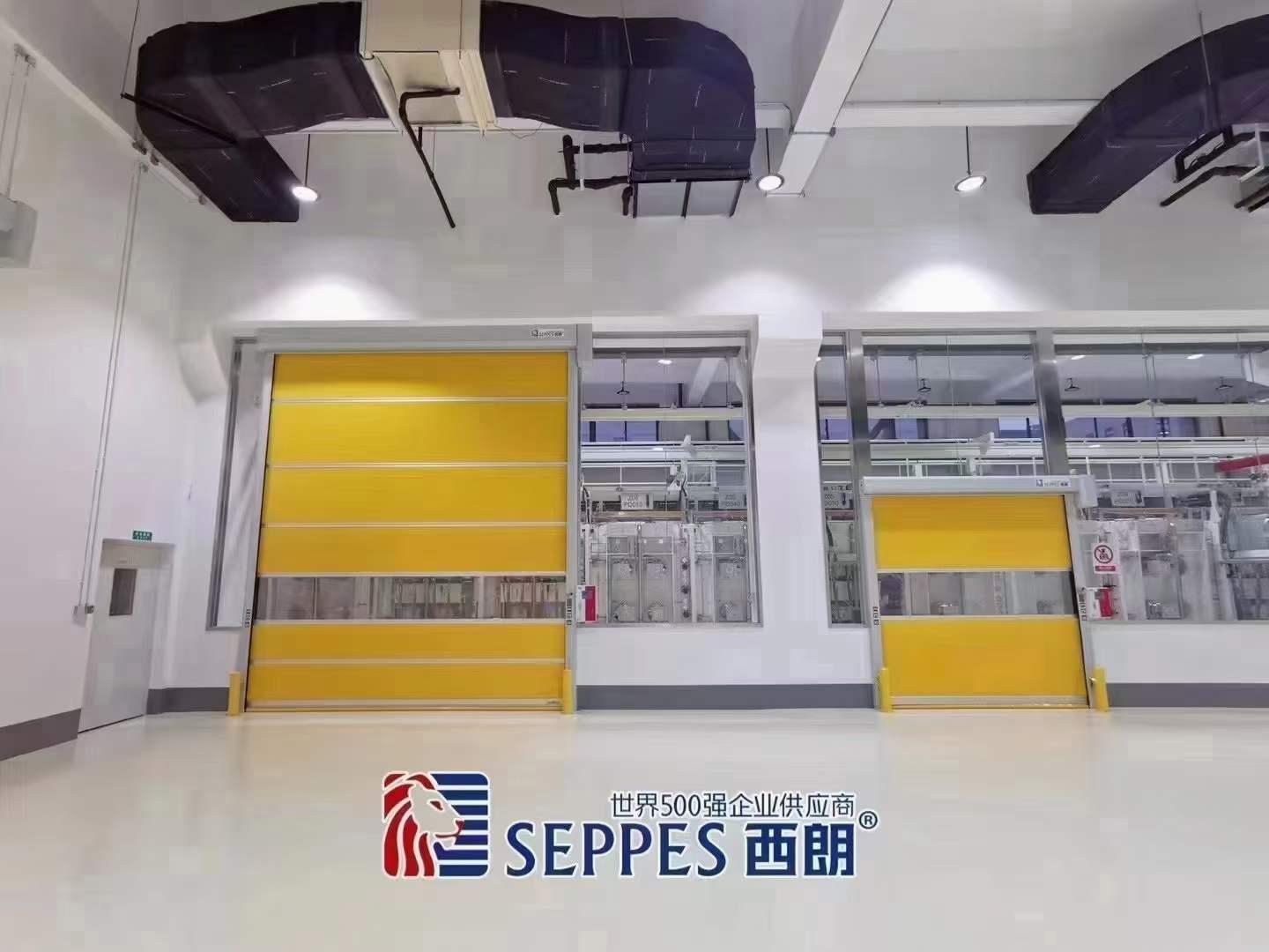 Why do food and pharmaceutical factories choose to install high speed door