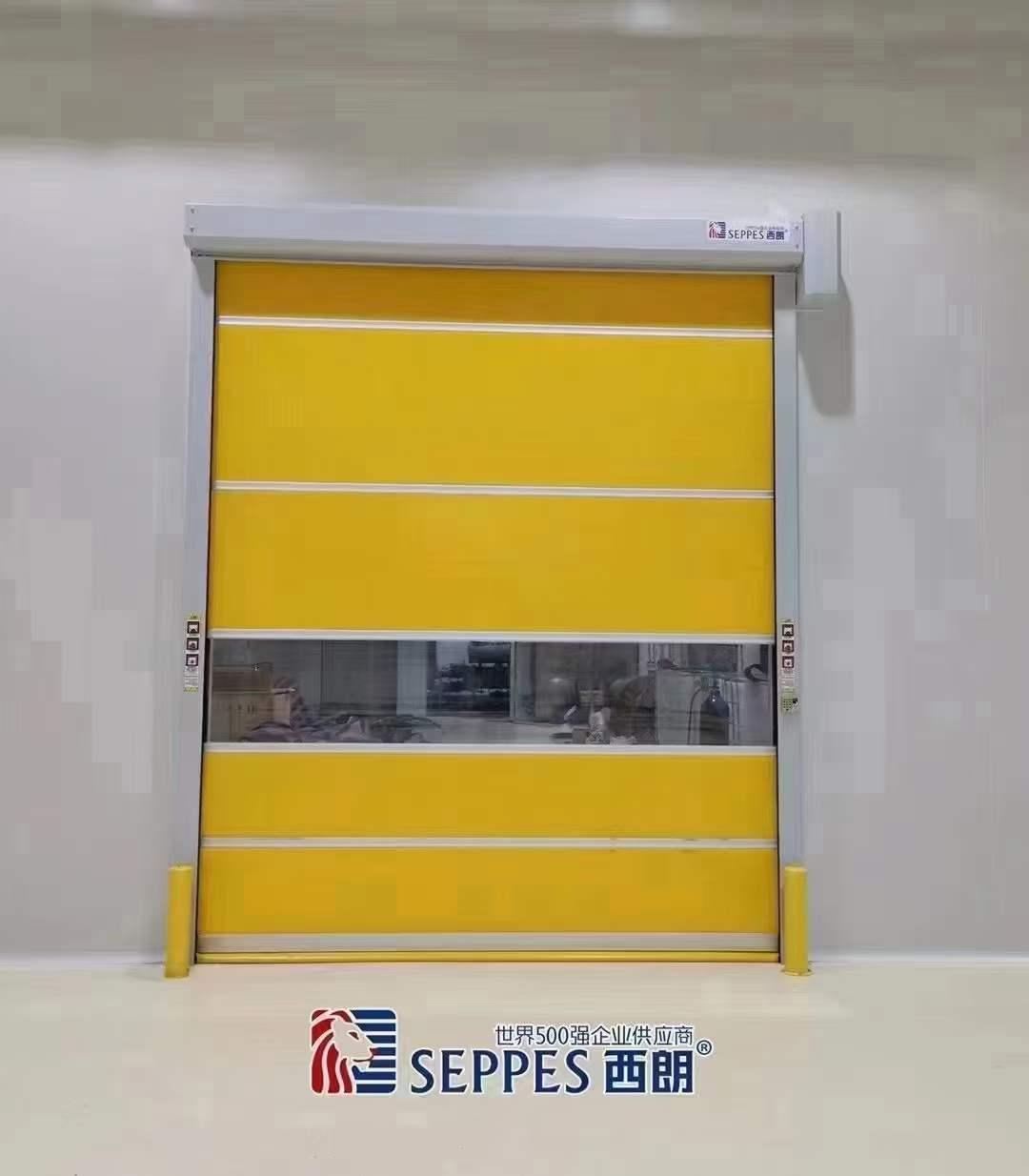 Why does the circuit industry choose to install high speed door