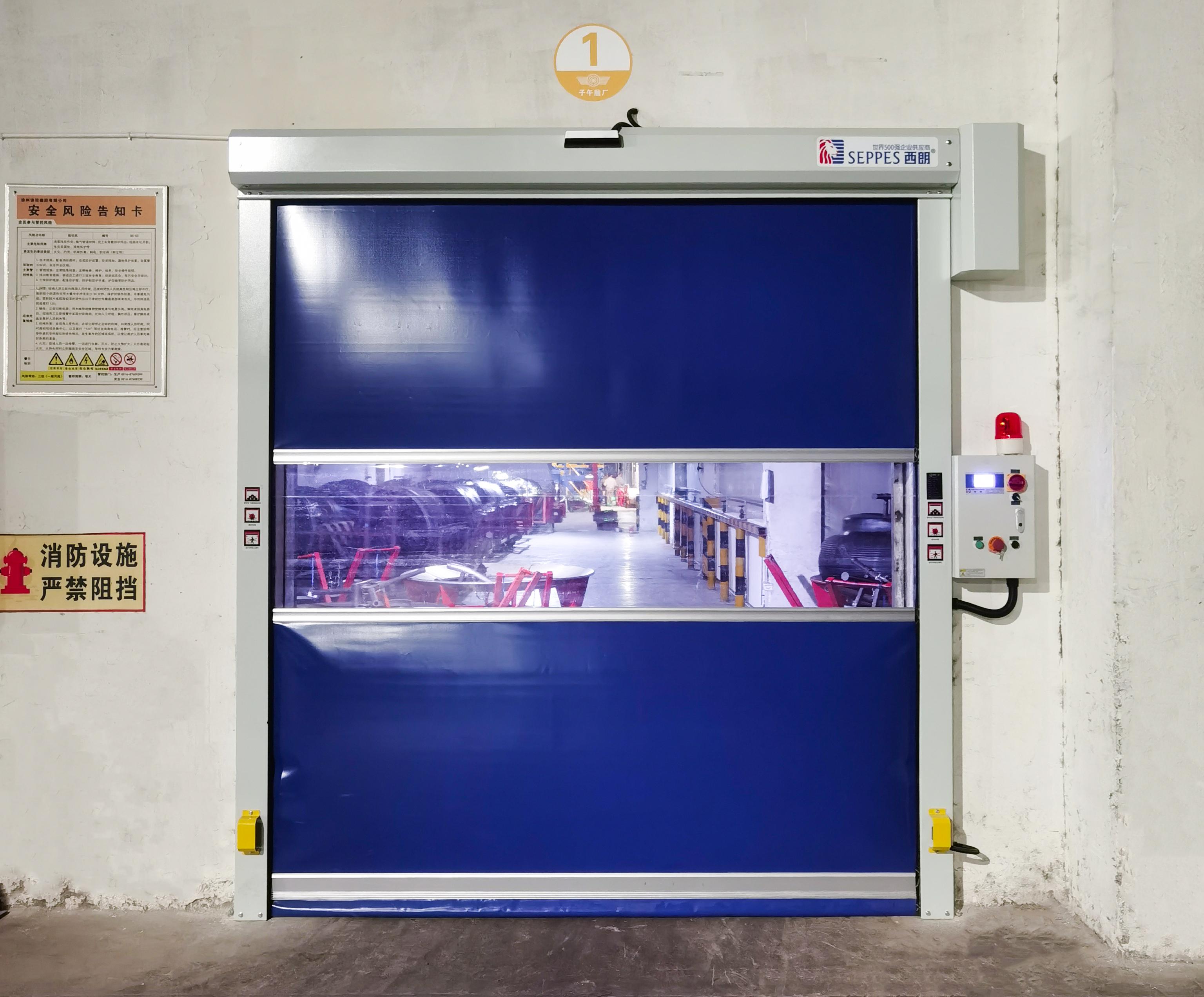Advantages of using high speed door in electronic factories