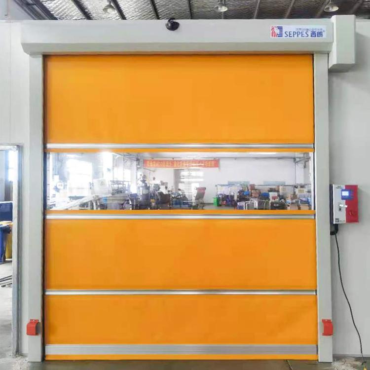 The benefits of installing high speed door on the production line