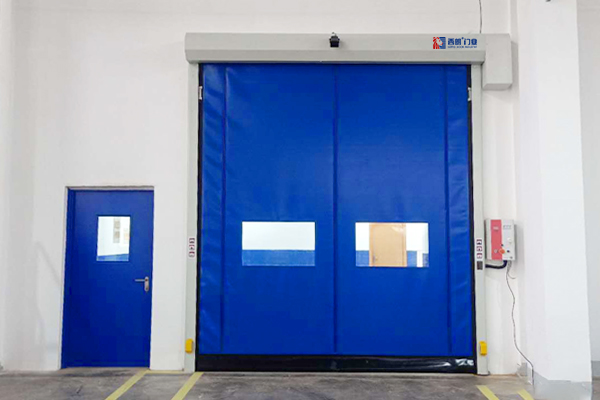 Application characteristics of zipper high speed door in production workshops