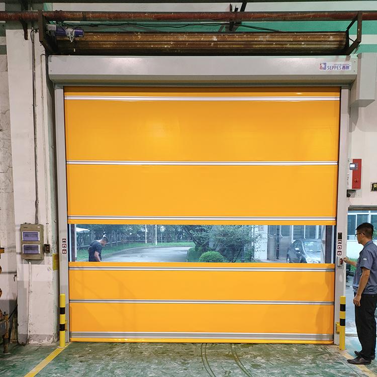 Advantages of installing high speed door in waste treatment plants