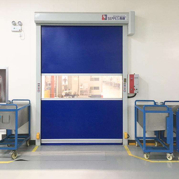The advantages of installing high speed door in mechanical factories