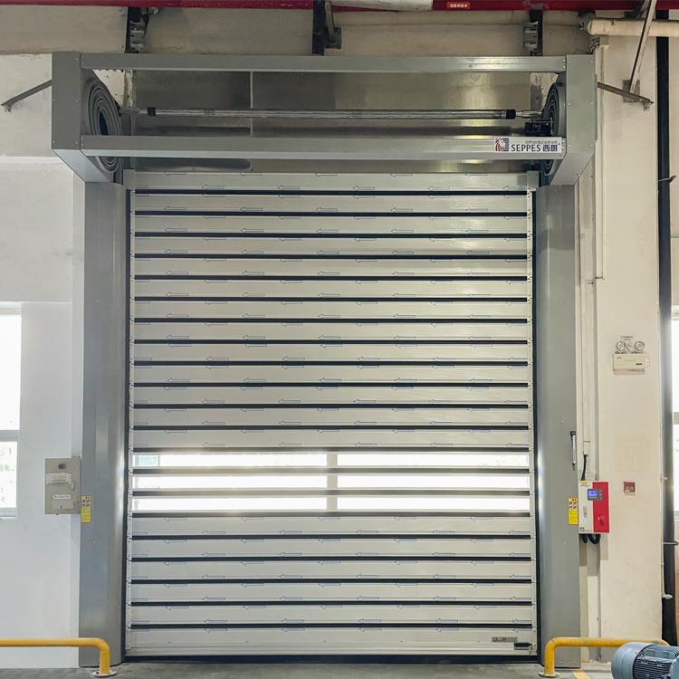 The advantages of installing high speed spiral door in the metal manufacturing industry