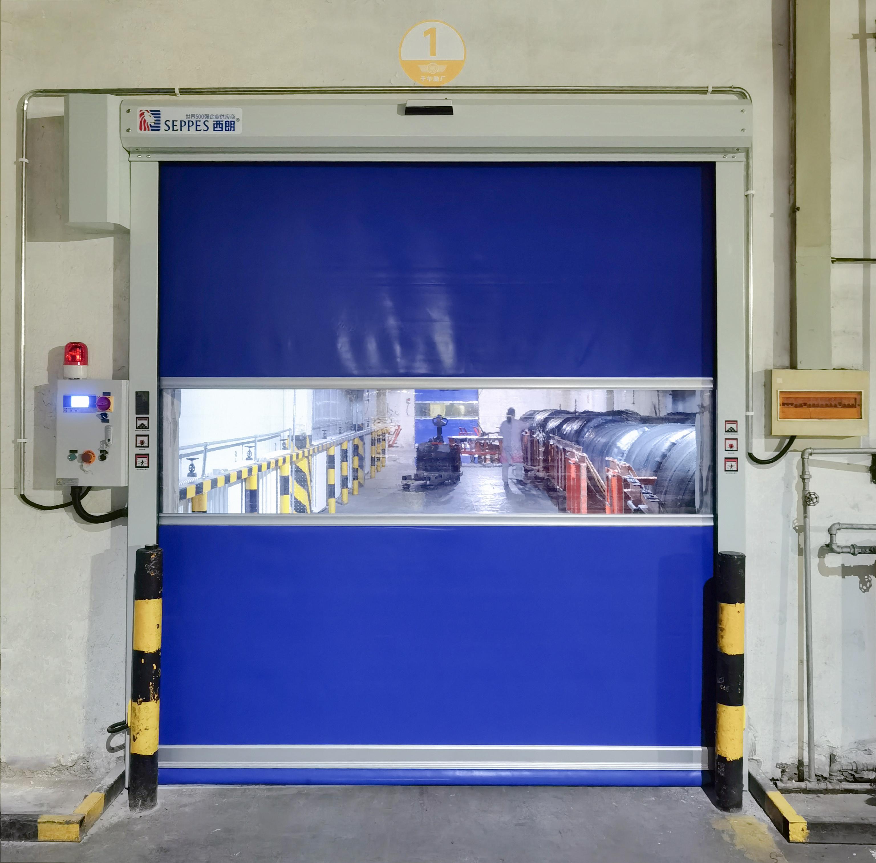 Advantages of installing high speed door in waste treatment plants