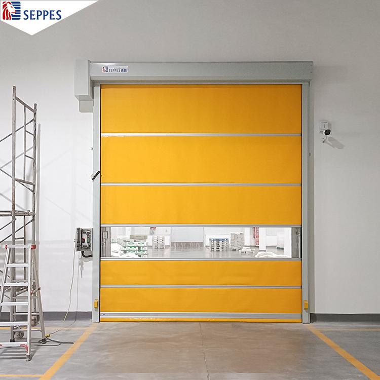 The application of high speed rolling door in automobile production workshop