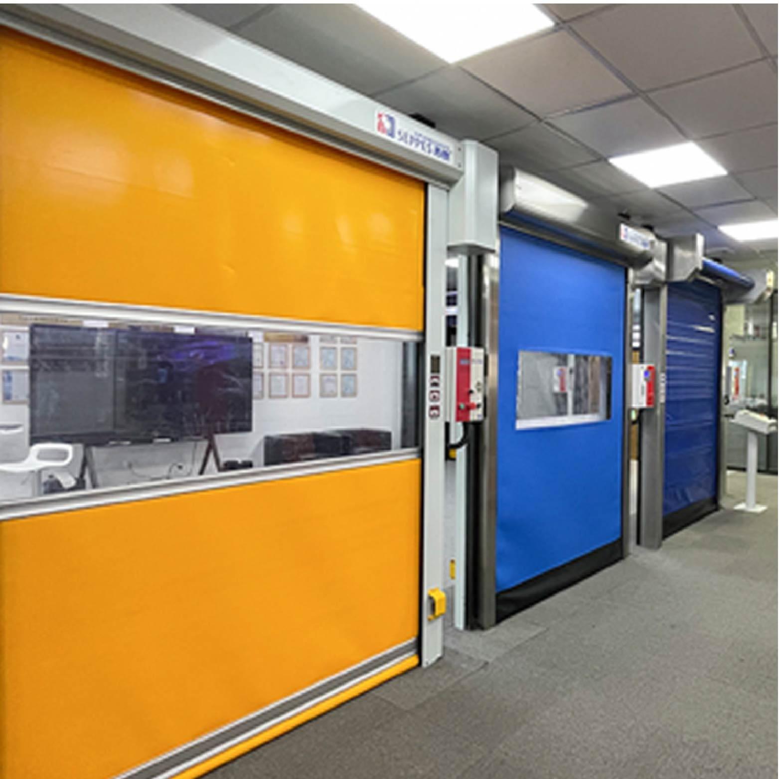 How do high speed doors adapt to automation challenges