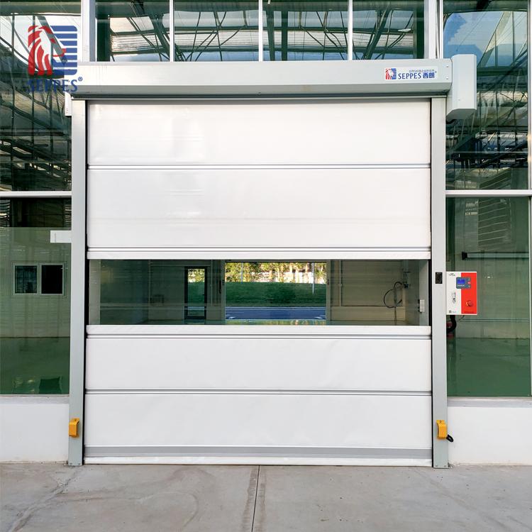 The benefits of installing high speed door in textile workshop