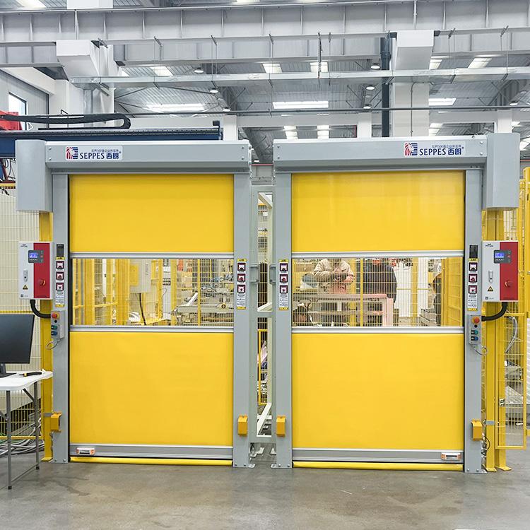 The benefits of installing high speed doors in new energy vehicle factories