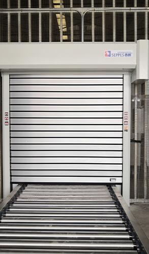 What are the combined advantages of the 3-in-1 rapid industrial defense door?