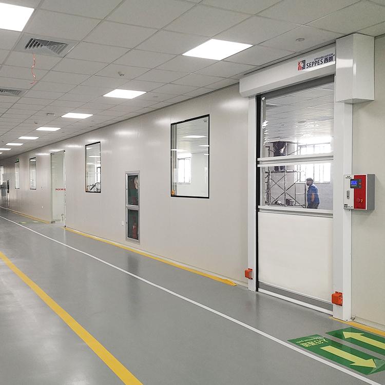 The need to install fast doors in cleanrooms