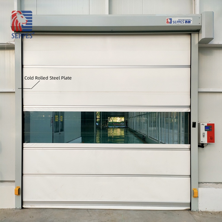 Cold rolled steel plate High speed door.jpg