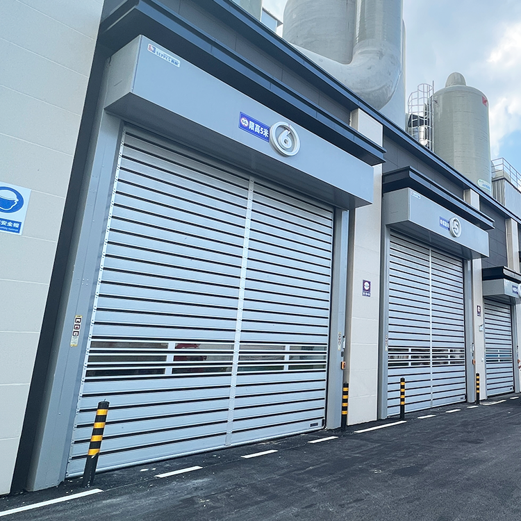 Advantages of High-Speed Spiral Doors for Factory Entrances